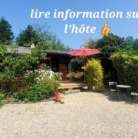 Chalet En Pleine Nature Au Bord D'Un Etang Lanvallay Exteriör bild